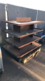 4 Tier Wooden Merchandiser