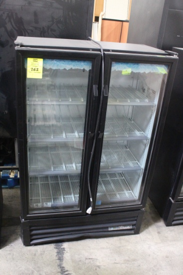 True Two Glass Door Cooler