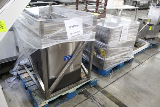 Howe Rapid Ice Flaker W/ Bin And Stand