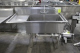 Stainless Steel Two Compartment Sink