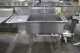 Stainless Steel Two Compartment Sink