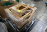 Pallet Of Assorted Wooden Tables