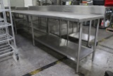 10' Stainless Table