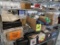 misc. shelf: black platter sheets, 20