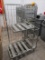 foldable, stackable stocking carts