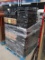 pallet of collapsable plastic containers