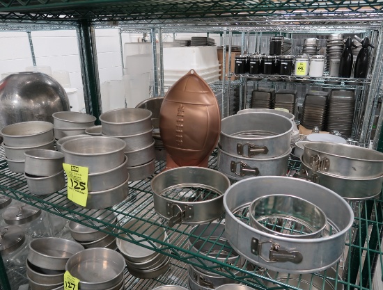 assorted cake pans & spring-form pans