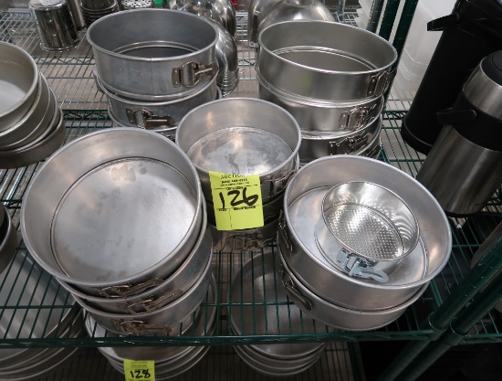 assorted spring-form pans