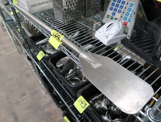 stainless mixing paddle