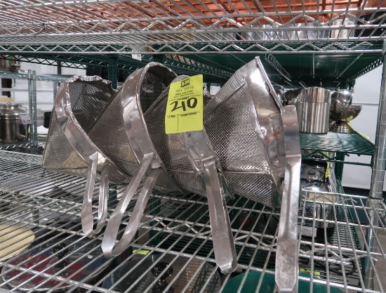 4) pasta sieves