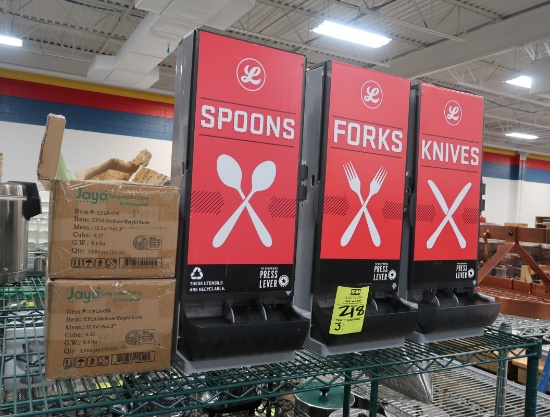 plastic utensil dispensers