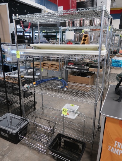 wire shelving unit