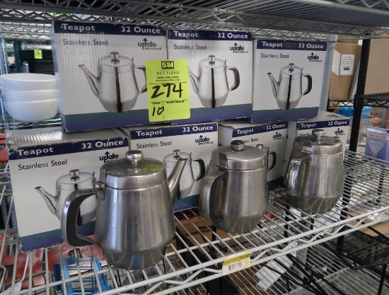 stainless tea pots