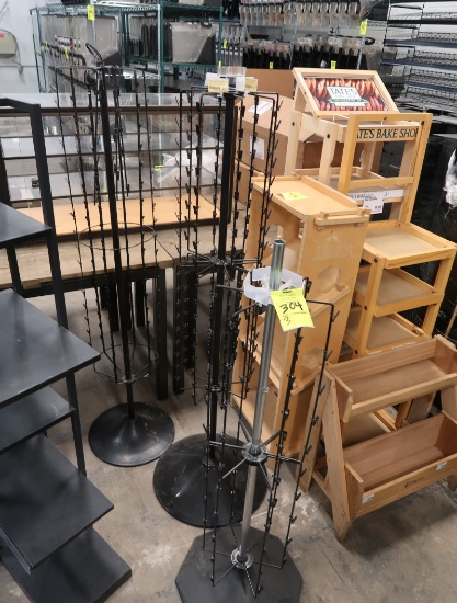 clip-on hanging product merchandiser