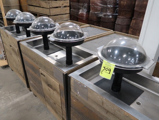sample stations, countertop