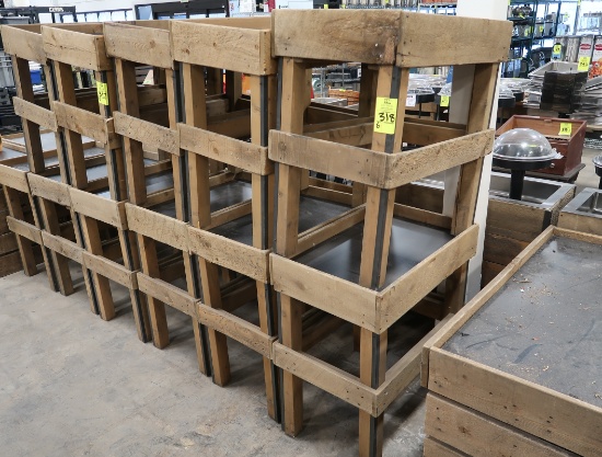 dry produce merchandising tables