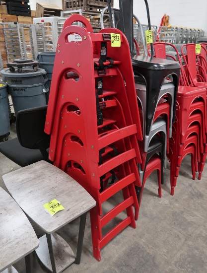 Koala Kare high chairs, plastic