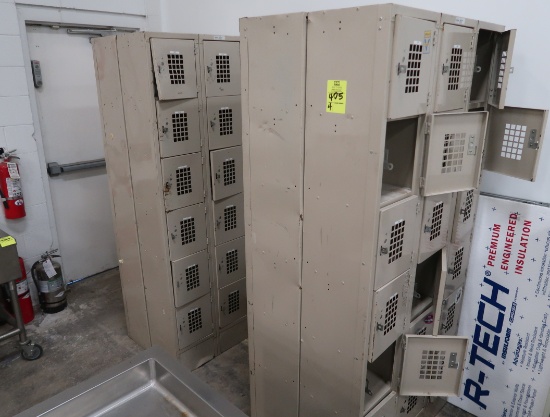 employee lockers, 18 hole