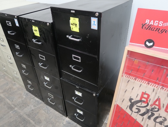 Hirsh 2-drawer file cabinets, legal size