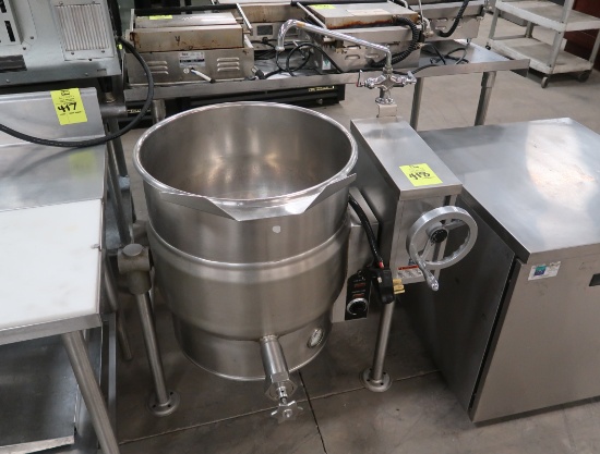 Market Forge tilt-kettle, 20 gal