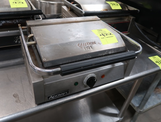 Adcraft panini grill