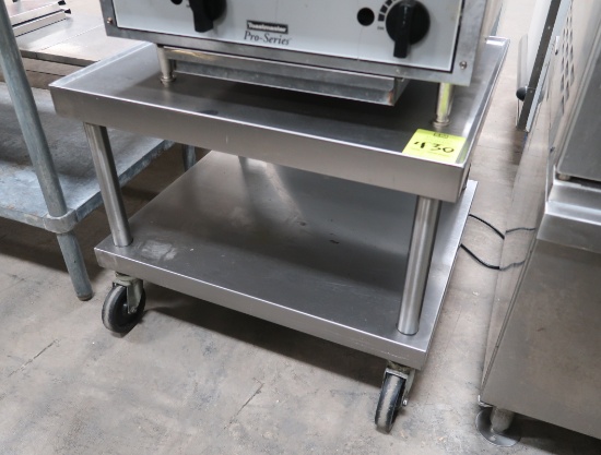 stainless equipment stand, w/ undershelf