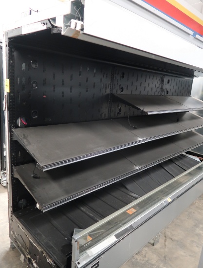 2013 Hill Phoenix multideck refrigerated case, 12' case w/ no ends