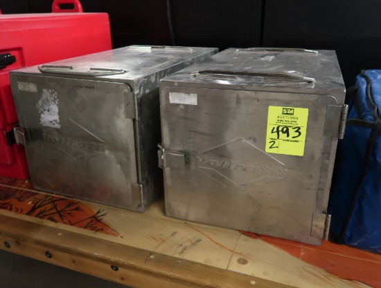 Vollrath stainless food transport carriers