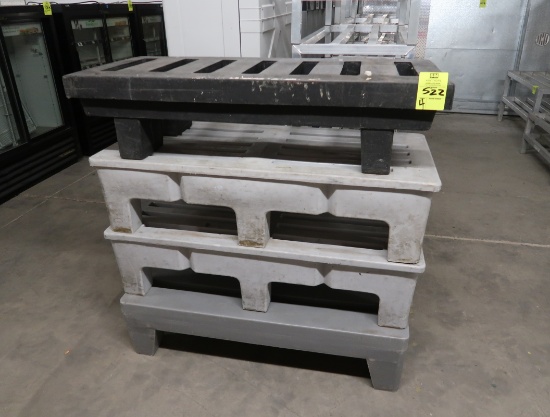 dunnage racks, plastic