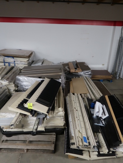 pallets of assorted Lozier parts