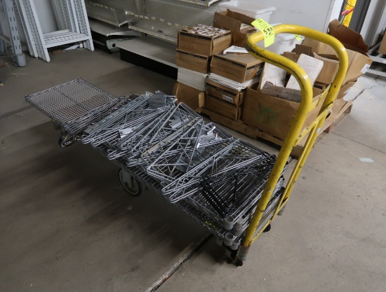 U-boat w/ Metro-style wall shelves & brackets