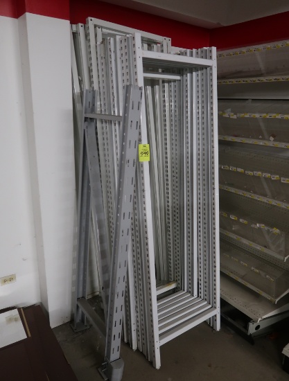 warehouse shelving uprights