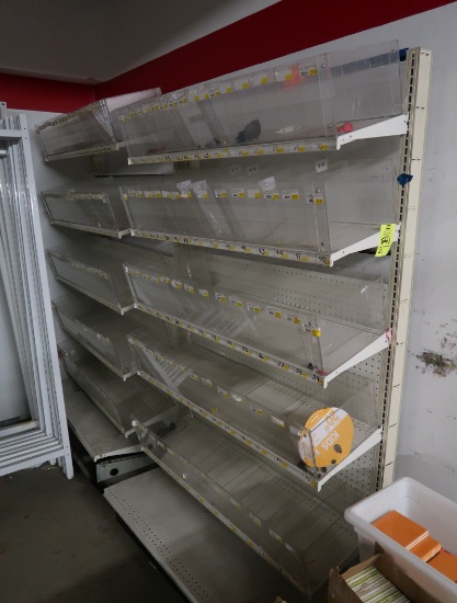 Lozier endcaps w/ plastic dividers