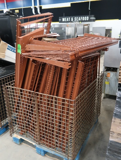 crate of bread shelves for 4' Lozier