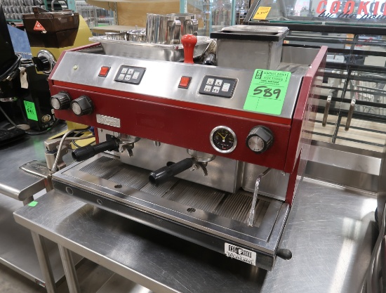 Astoria espresso machine, w/ accoutrements