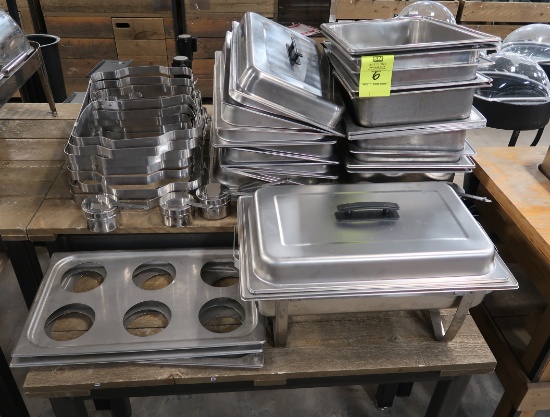 quantity of chafing dishes