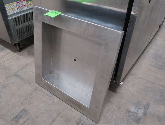 stainless iced product merchandiser, stainless only