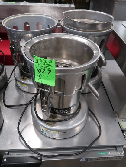 Nutrifaster commercial juice extractor, missing parts