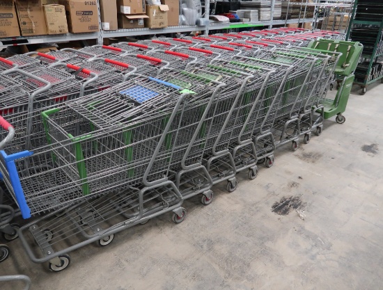 shopping carts, including one w/ removable infant carrier