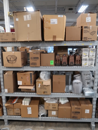 disposable containers, assorted
