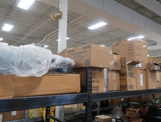 disposable containers, assorted