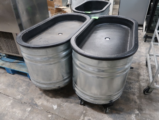 galvanized watering troughs w/ plastic top inserts