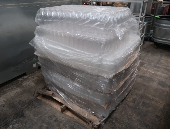 pallet of empty plastic bottles