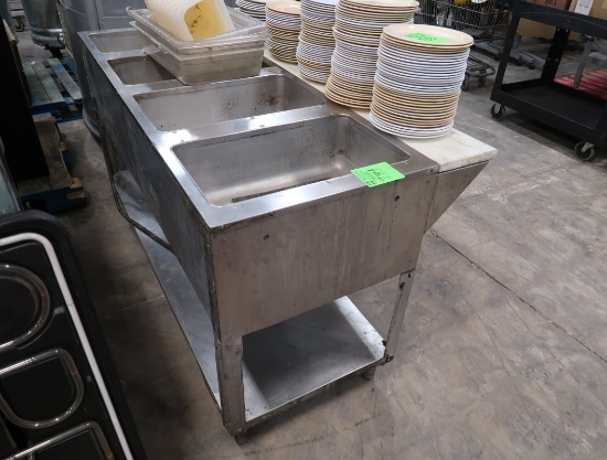 4-well steam table