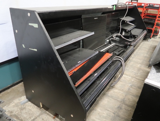 2009 Hussmann refrigerated low-profile cases, 16' run (8+8)