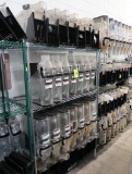 Trade Fixtures gravity bulk bins, all on this rack