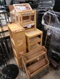 wooden merchandisers