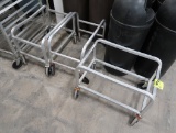 aluminum meat tub carts