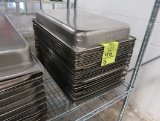 stainless pans, full size x 2 1/2