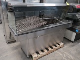 Ameridiser chicken warmer, w/ sneeze guard, ~74